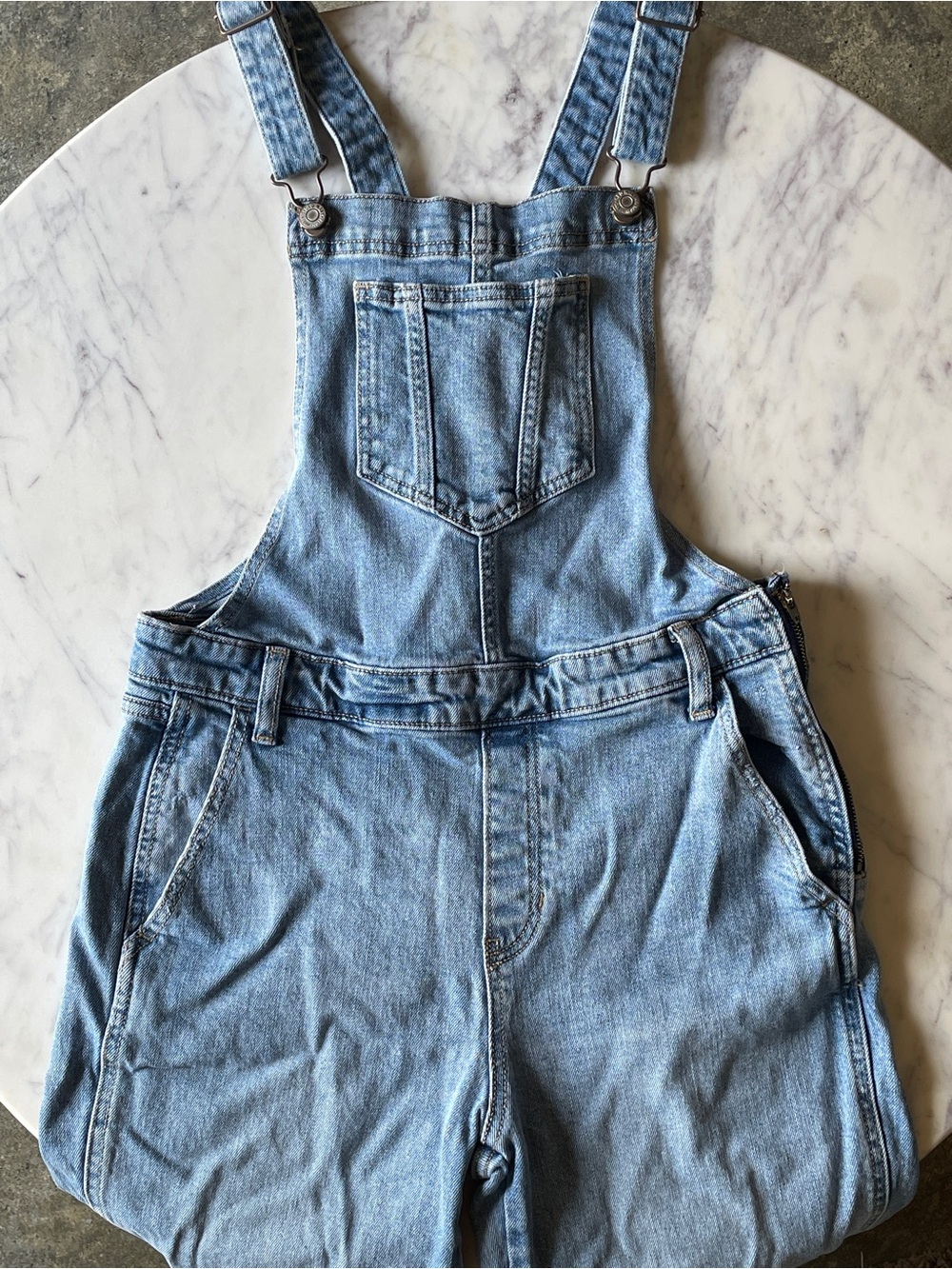 Old Navy Blue Denim Overalls - Super Cute!
